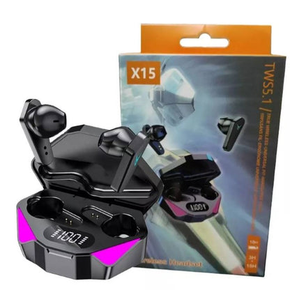 Audífonos Gamer X15 Inalámbricos TWS